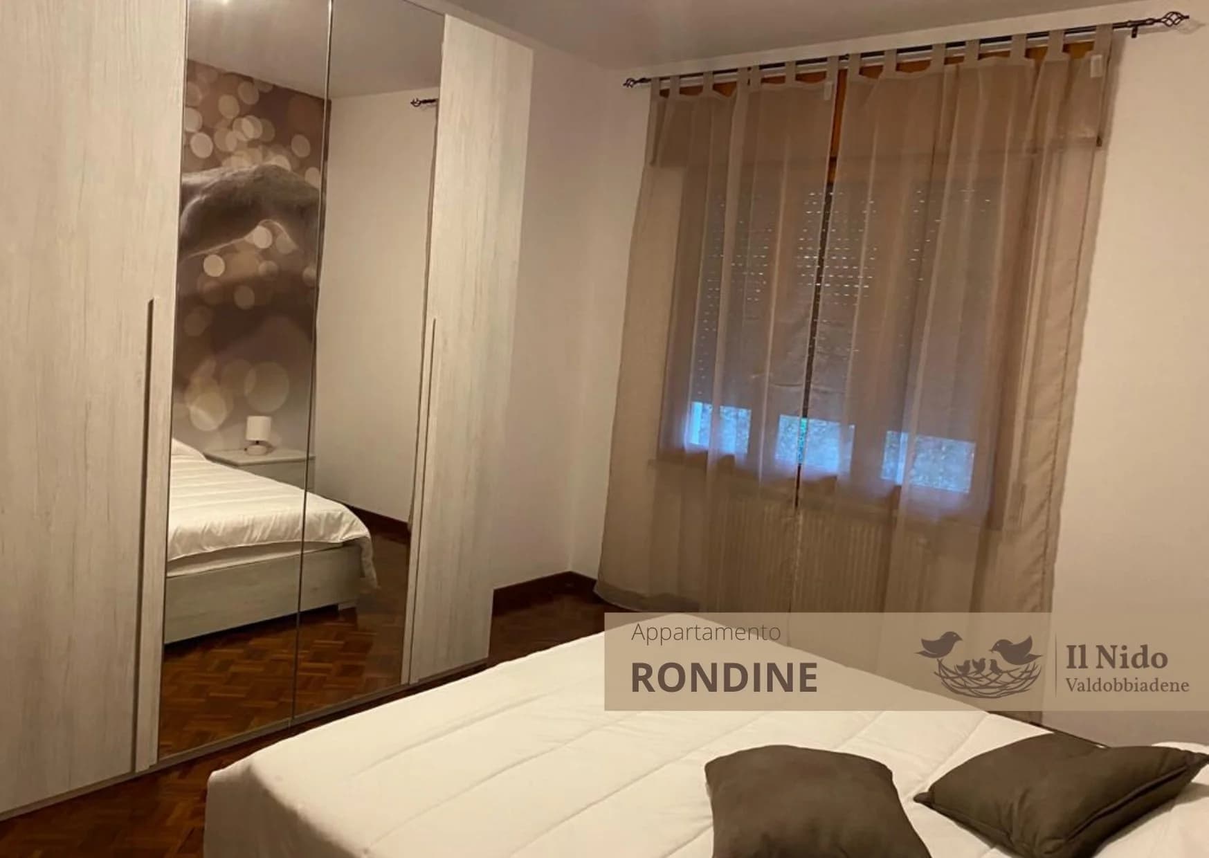 Zona giorno appartamento Rondine Valdobbiadene